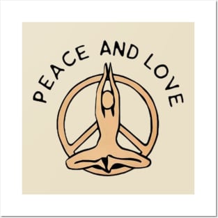 Peace and Love Posters and Art